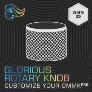 Glorious PC Gaming Race GMMK Pro Teclado Rotativo Alumínio Prateado