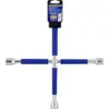 Goodyear Chave de Roda Cruzada 4 Medidas Azul