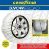 Goodyear Snow & Road correntes de neve Tamanho L Branco