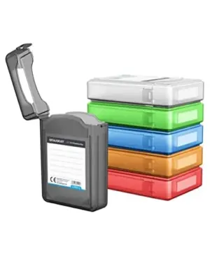 GrauGear G-PB35-6 Caixa de disco rígido Azul, Verde, Cinzento, Laranja, Vermelho, Branco