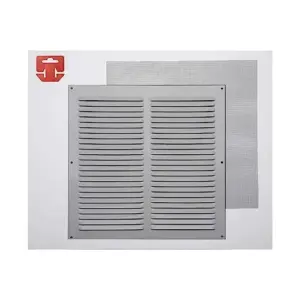 Grelha alumínio mosquito 300×300 mm