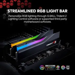 GSkill Trident Z5 RGB 32GB DDR5 7800MHz CL36