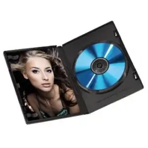 Hama Caixas para DVD 10cm Preto