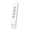 Hama Extensão Elétrica Wi-Fi 4 tomadas 4 USB Branco