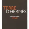 Hermès Terre D’Hermès Eau Intense Vetiver Perfume Masculino