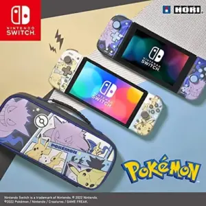 Hori Pokémon Case Pikachu Mimikyu Gengar para Nintendo Switch