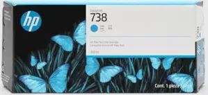 HP 738 XL Preto Tinteiro