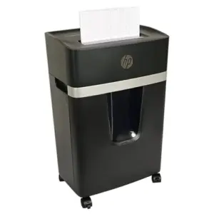 HP Destruidora Tiras Pro Shredder 15 folhas corte em partículas 4x35mm cesto 20L