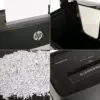 HP Destruidora Tiras Pro Shredder 15 folhas corte em partículas 4x35mm cesto 20L