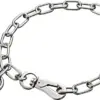 Hs Sprenger Coleira Prateado 3 mm Elos Semicomprido (65 cm)