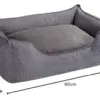 Hunter Cama para Cachorro Boston S Cinza Poliéster