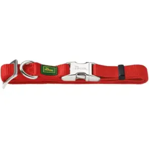 Hunter Coleira Cão Nylon Fecho Metálico Red XL