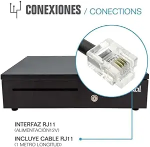 Iggual Iron-35 Caixa Preta Porta-Moedas Seguranca Manual Automatico RF11