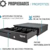 Iggual Iron-35 Caixa Preta Porta-Moedas Seguranca Manual Automatico RF11