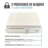 Iggual IRON-50W Gaveta de Dinheiro Automática Com Fechadura e Compartimentos