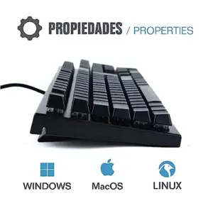 Iggual Obsidian Teclado Mecânico Azul RGB