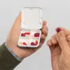InnovaGoods Caixa de Comprimidos Eletrônica Pilly 5 alarmes brancos com vibração