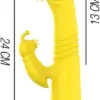 Intense Fun Toky Vibrador Multifuncional Estimulador Clitórico Amarelo