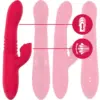 Intense Fun Vibrador Up Down Recarregável Vermelho