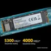 Intenso MI500 500GB PCIe Gen4 NVMe