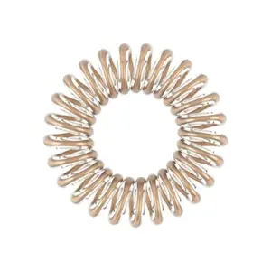 Invisibobble Elástico de cabelo Dourado Bronze Espiral