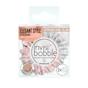 Invisibobble Scrunchie Slim Seda Chrome