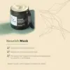 J. F. Lazartigue Linha Nourish Máscara Nutrição Intensiva Manteiga de Karité, Babasu e Coco 250ml