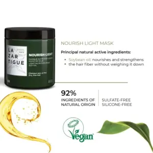 J. F. Lazartigue Linha Nutritiva Máscara Capilar Óleo de Soja 250ml