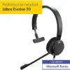 Jabra Evolve 30 II Mono MS auscultador com microfone preto 142 g