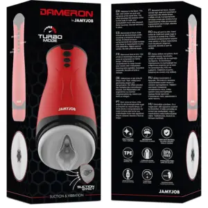 Jamyjob Dameron Silicone Masturbador Vibração