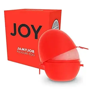 Jamyjob Estimulador Ovo com Sistema de Estrias e Estrutura de Seda