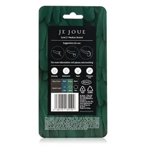 Je Joue Anel Peniano Silicone Verde Médio