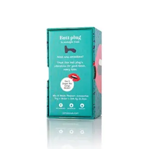 Je Joue Plug Anal Silicone Grande Preto