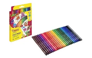 Jovi Marcadores Ponta fina Cores sortidas 24 un