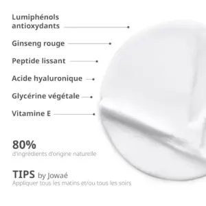 Jowae Creme Ligeiro Alisador de Ginseng Vermelho 40ml