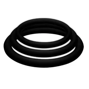 Joydivision Potenzplus Silicone S, M, L Preto Anel Peniano