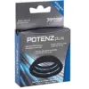 Joydivision Potenzplus Silicone S, M, L Preto Anel Peniano