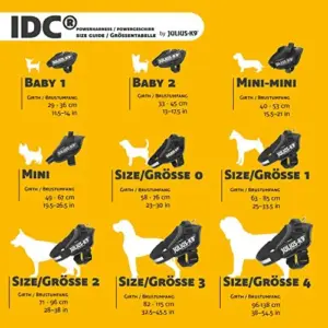 Julius-K9 Peitoral Power IDC 63-85cm