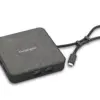 Kensington MD120U4 Hub USB4 Dual Display 4K 120Hz 4 portas