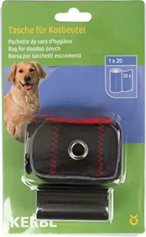 Kerbl Bolsa para Sacos de Dejetos nylon com gancho