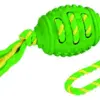 Kerbl Brinquedo Cão Bola com Corda 10x7cm Borracha Macia