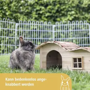 Kerbl Casa para Roedores Madeira Natural S
