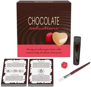 Kheper Games Chocolate Seductions Jogo Erótico com Chocolate Corporal
