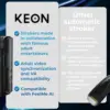 Kiiroo Keon Masturbadora Neoprene Sem Manga