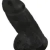 King Cock 9” Chubby Dildo Transparente Realista