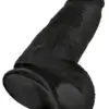 King Cock 9” Chubby Dildo Transparente Realista