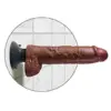 King Cock Dildo Vibrador Realista 25.5 cm Marrom