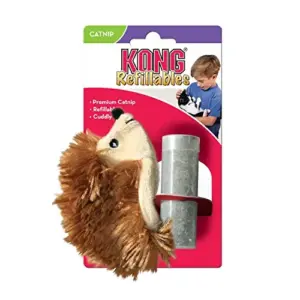 Kong Brinquedo Gato Refillable Catnip Ouriço