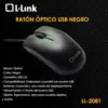 L-Link LL-2081 Rato Ótico USB Preto