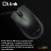 L-Link LL-2081 Rato Ótico USB Preto